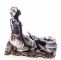 Bronzefiguren Garten Frisch Farbige Bronzefigur Araber Mit Gewehr Bt824