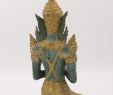 Bronzefiguren Garten Luxus 39 5cm Tempelwächter Teppanom Figur Aus Bronze Thailand