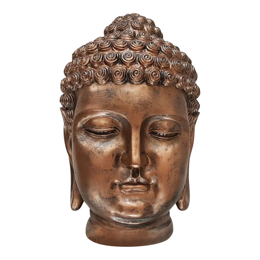Buddha S081 Antik Kupfer