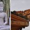 Buddha Kopf Garten Reizend Bambus Kultur