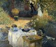 Claude Monet Garten Luxus Claude Monet the Luncheon 1873 Pinturas