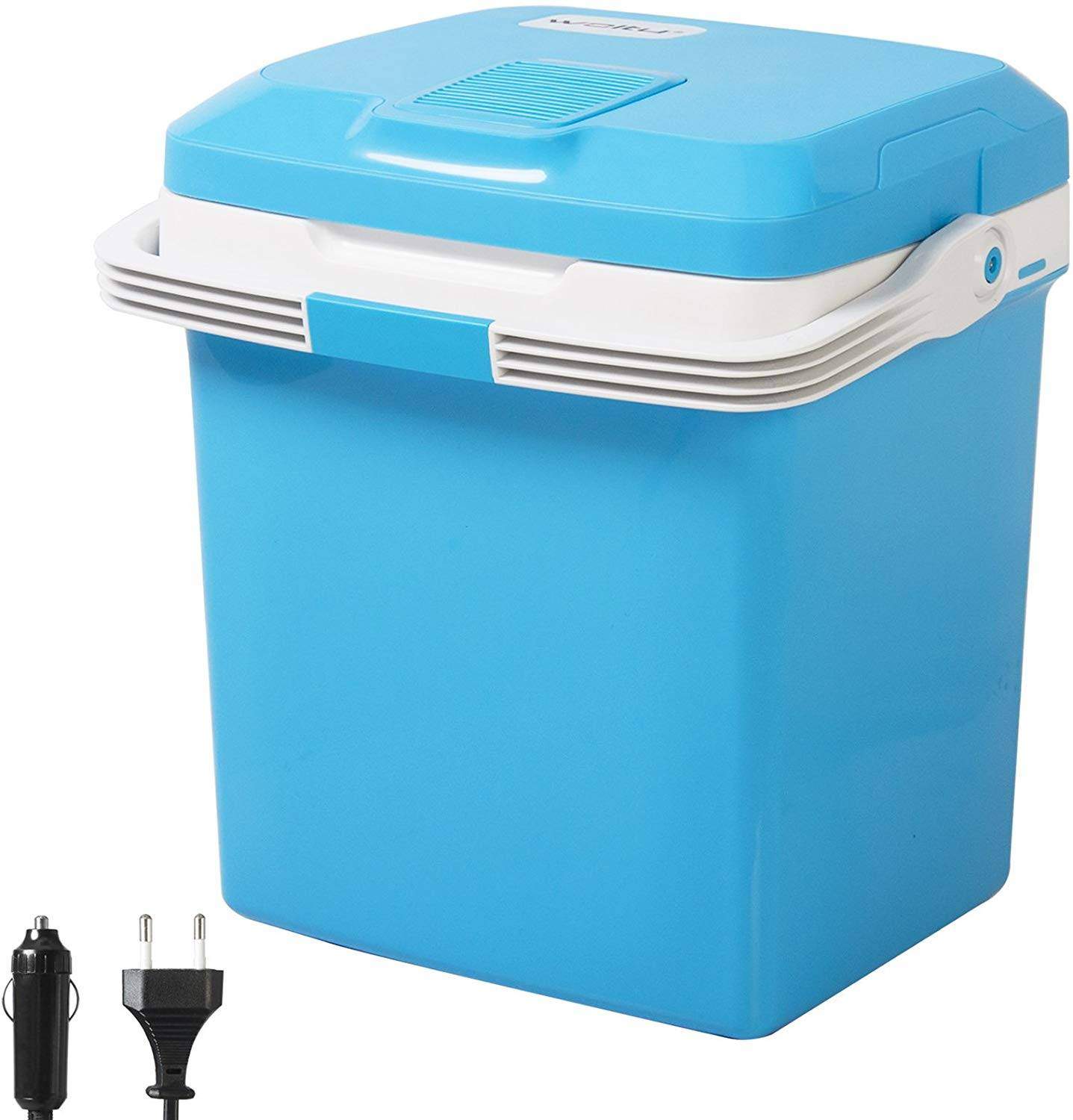 Thermo Elektrische Mini K hlschrank Isolierbox warmhalten blau8