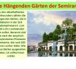 Die Hängenden Gärten Der Semiramis Zu Babylon Schön Die 7 Weltwunder Der Antike Ppt Herunterladen