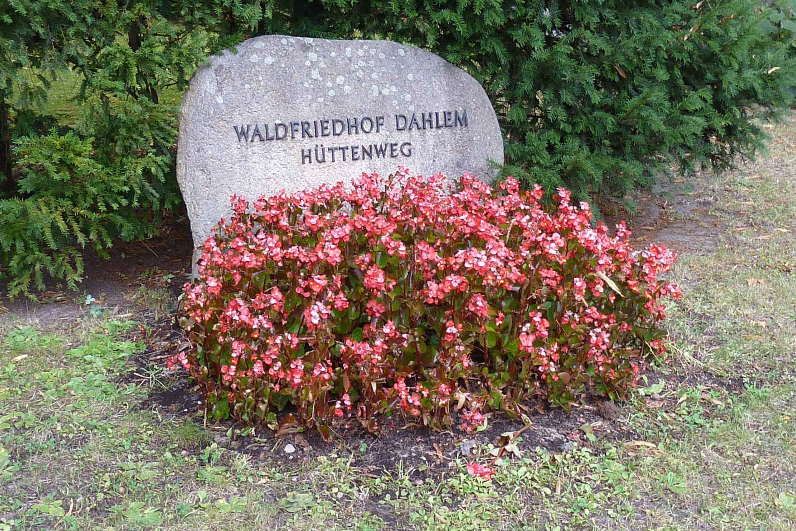 Waldfriedhof Dahlem Eingang