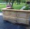 Garten Bar Elegant Bar Made From Upcycled Pallets and 200 Year Old Barn Wood