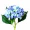 Garten Hortensie Elegant Kunstblume Hortensie Mit Blau Violetter Blüte  15cm Wasserfesten Stiel Länge 50cm