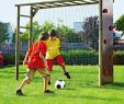 Garten Klettergerüst Neu Fußballtor Mit Kletterwand Für Kinder Garten Fußballwand