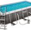 Garten Pool Intex Inspirierend Bestway Frame Pool Set 404 X 201 Rattan