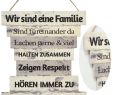 Garten Schilder Reizend Holzschild Vintage 7 Familien Regeln Wand Schild Familie Deko Tafel