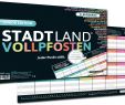 Garten Spiel Frisch Stadt Land Vollpfosten Junior Edition Dina4 format