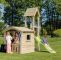 Garten Spielhaus Holz Inspirierend Blue Rabbit Spielhaus Lookout 90 Kiefer Imprägniert