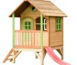 Garten Spielhaus Holz Inspirierend Stelzenhaus Axi tom Rutsche 1 20 M Kinder Spielhaus