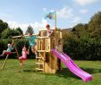 Garten Spielhaus Kunststoff Elegant Spielturm Sparset "fips" Ritter Inkl Rutsche Violett Und Schaukelanbau