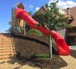 Garten Spielplatz Reizend Rutschbahn Definition Fallschutz Vor Und Neben Der Rutsche