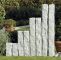 Garten Steine Deko Luxus Granitpalisade 10x10x25 Cm Hellgrau Eckig