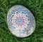 Garten Steinkunst Elegant Mandalablume Auf Stein Handpaintedrock Handgefertigt