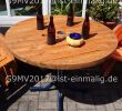 Garten Tisch Neu Schicker Gartentisch Mit Bierflaschenhalter Mit Blau