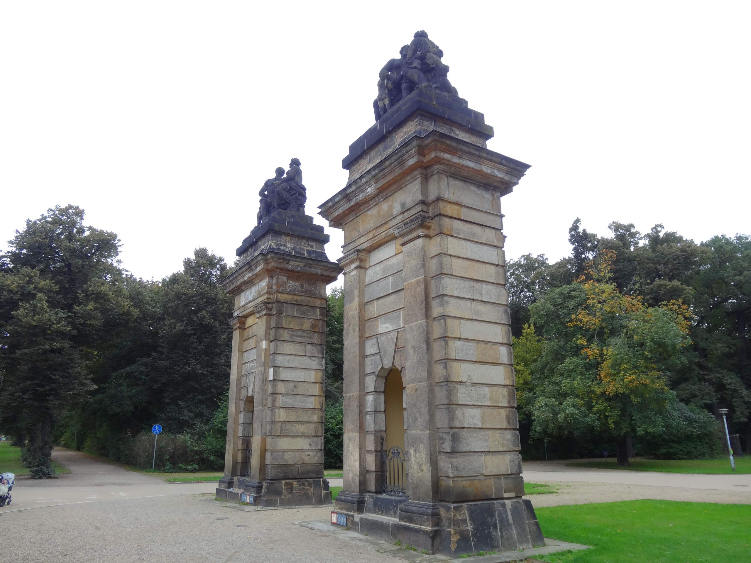 Tor Ostseite Großer Garten Dresden %