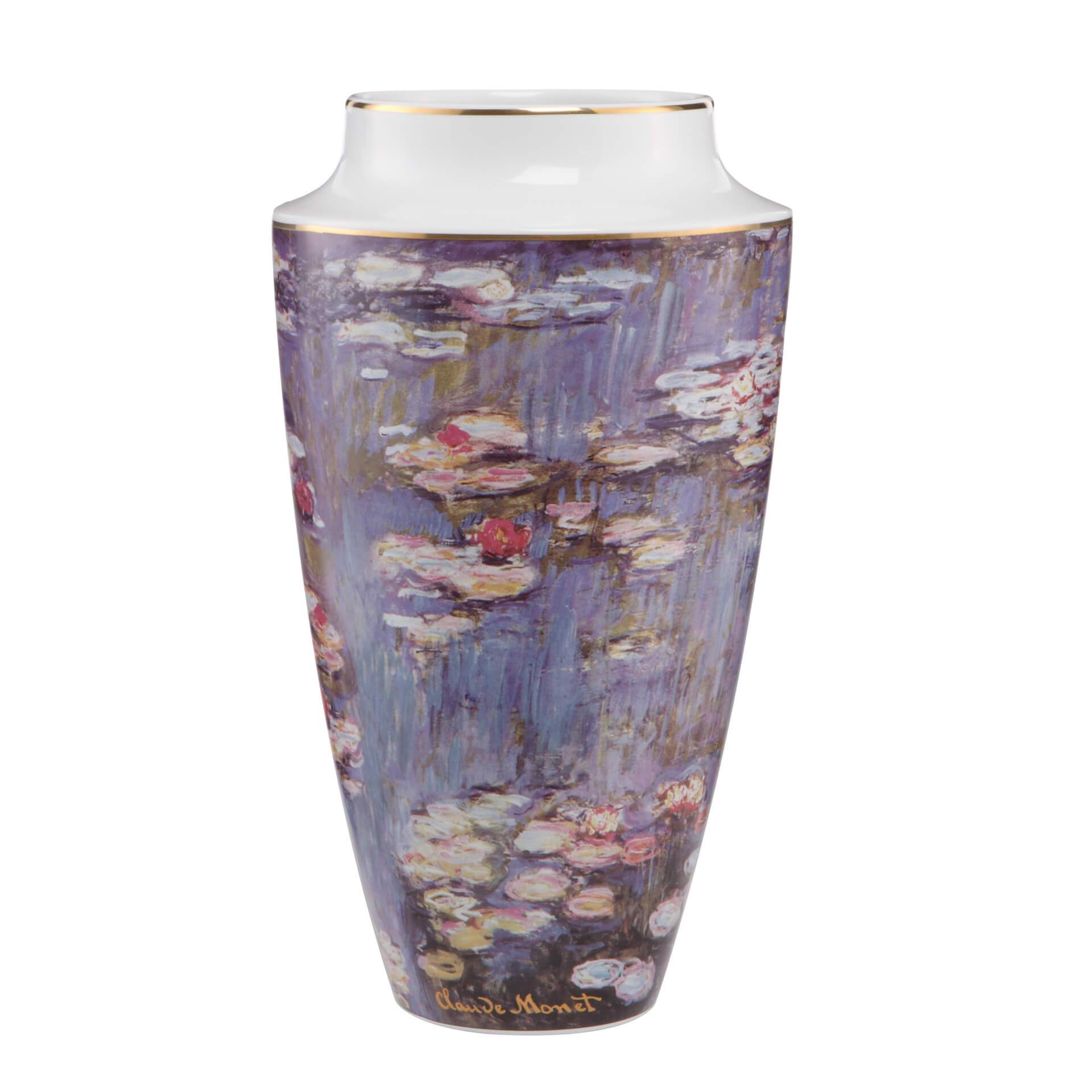 wasser blumen bunt porzellan vase designvase tischvase 01