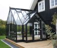 Glashaus Garten Elegant Greenhouse Built as Extension to House On Deck