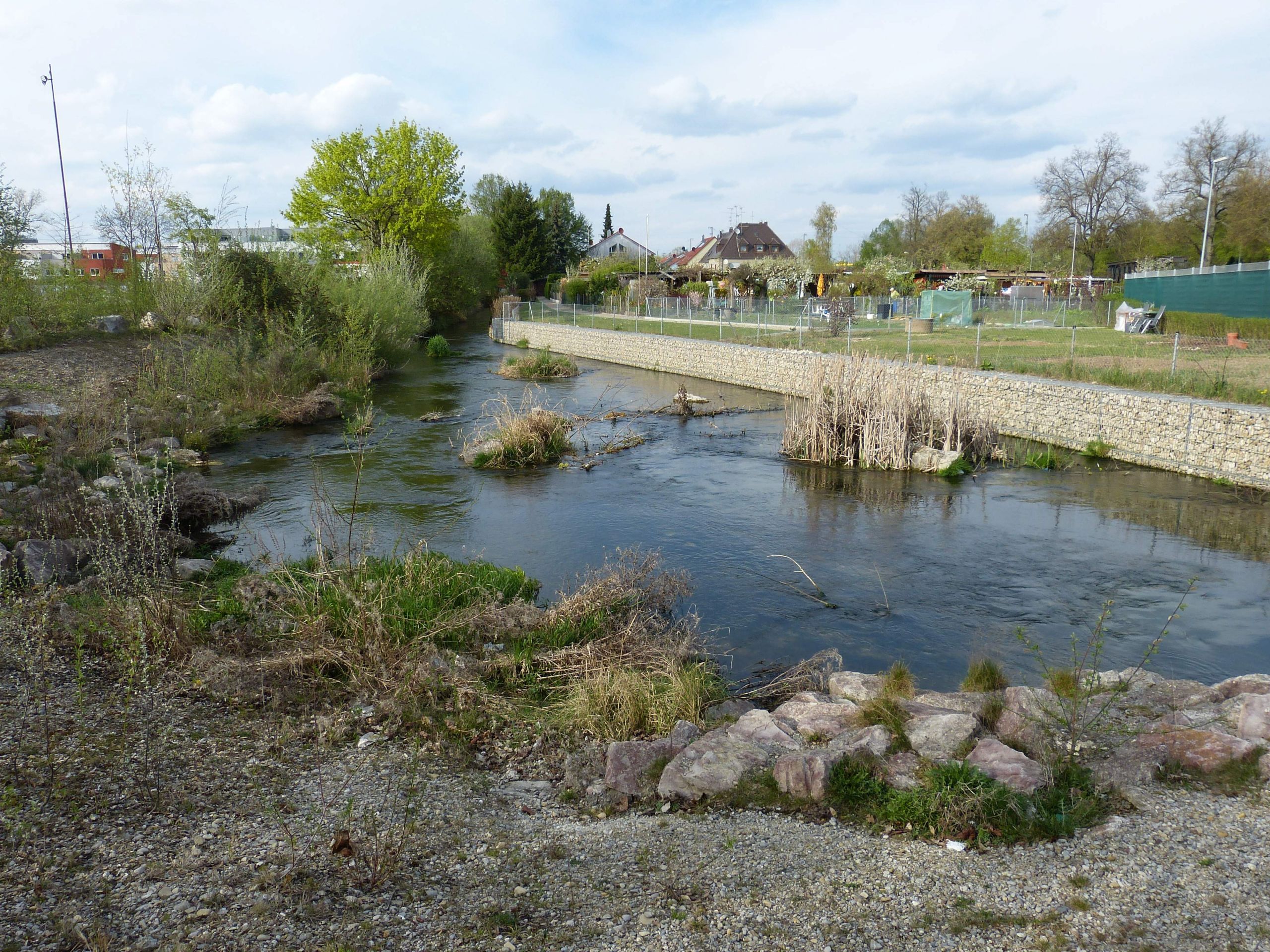 Augsburg Hettenbach Flachwasserzone