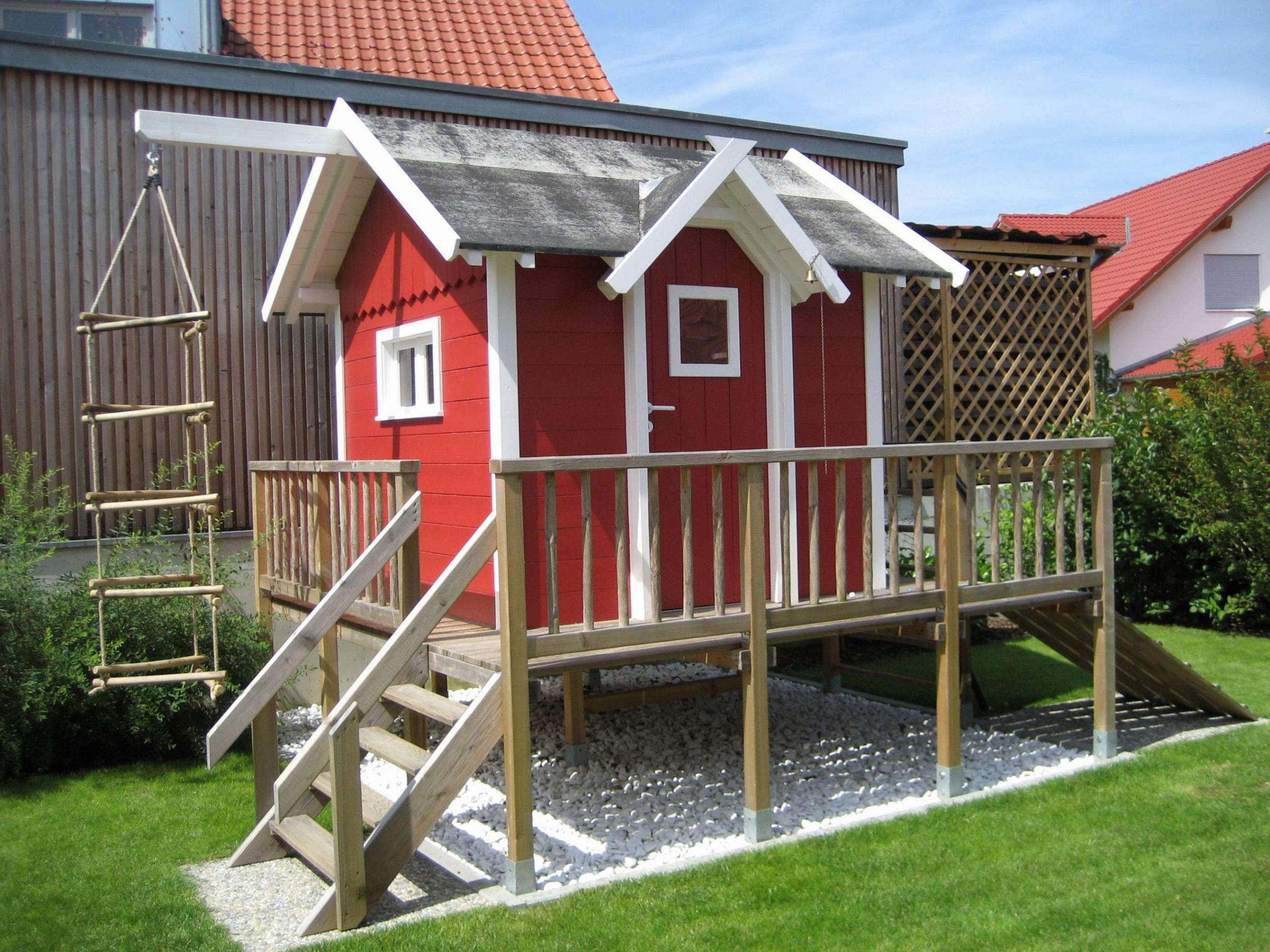 Kinder Haus Garten Inspirierend Holzhaus Zum Wohnen — Temobardz Home