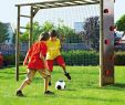 Kinder Klettergerüst Garten Genial Fußballtor Mit Kletterwand Für Kinder Garten Fußballwand