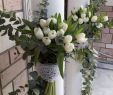 Lisianthus Im Garten Genial Bouquets Of White Tulips and Eucalyptus