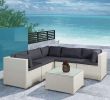 Lounge Ecksofa Garten Elegant Trendy Lounge Polyrattan Sitzgruppe Sitzgarnitur sofa Gartenmöbel