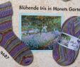 Monet Garten Schön Opal sockenwolle Claude Monet 100g Blühende Iris