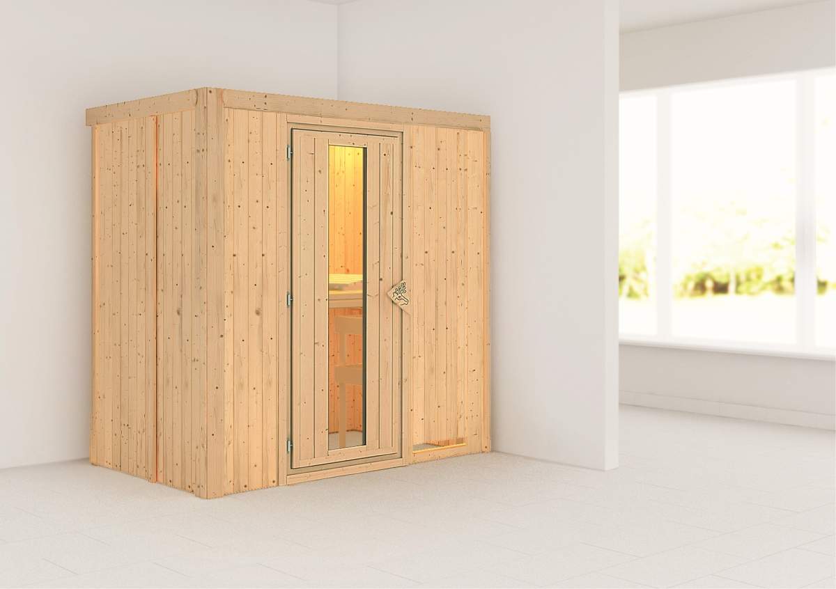 Karibu Holztechnik Sauna 01