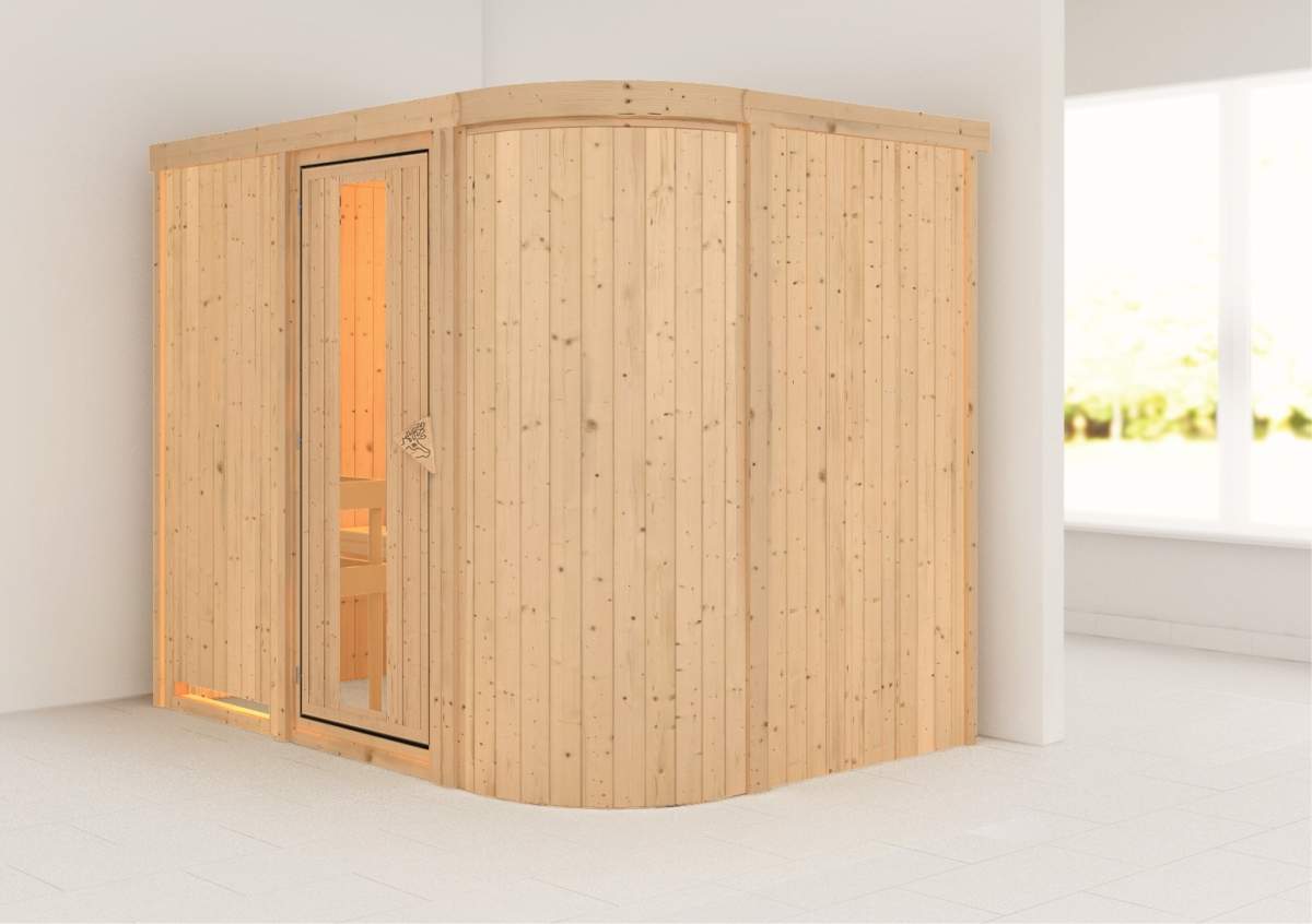 Karibu Holztechnik Sauna 01