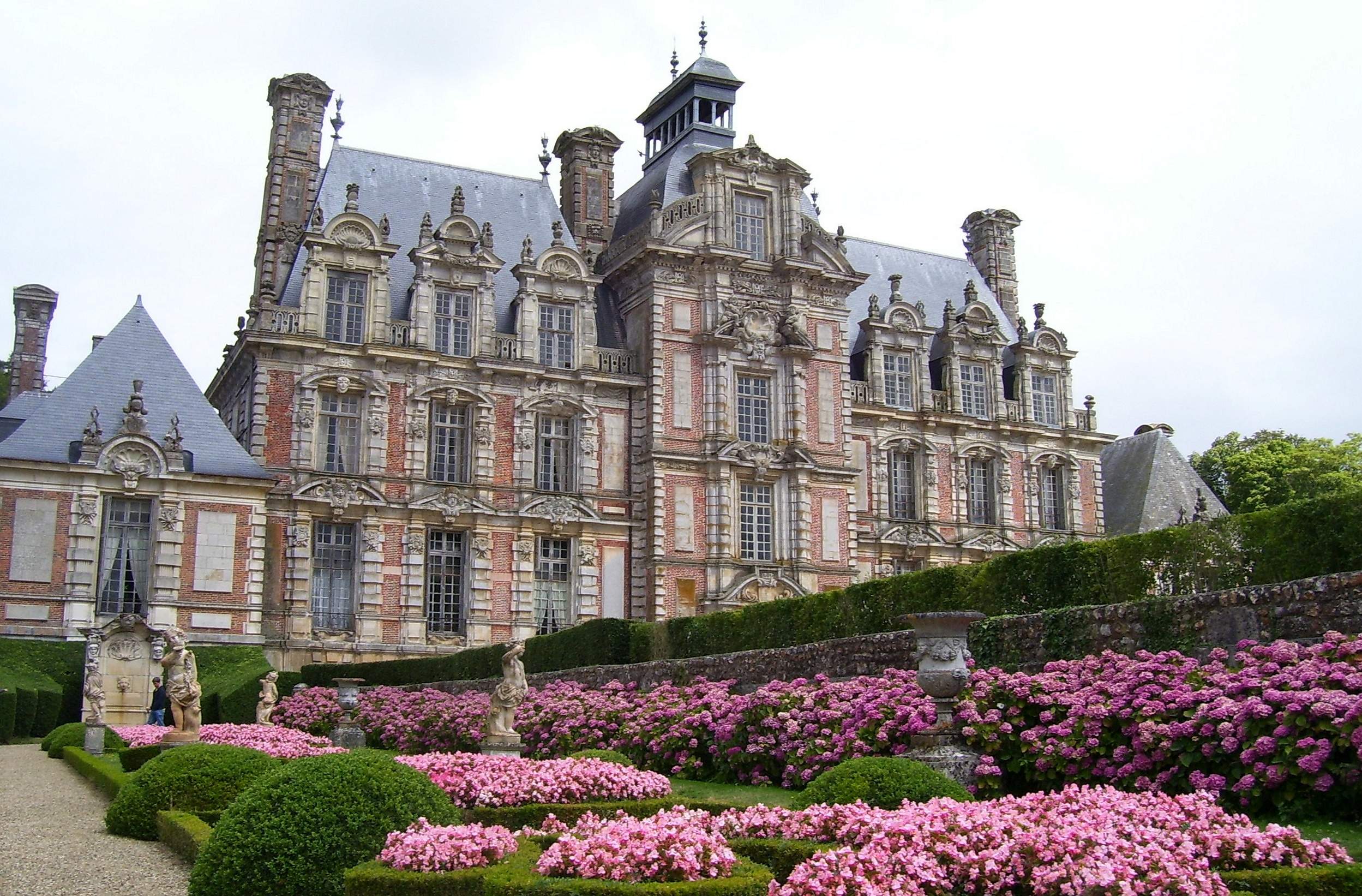 Château de Beaumesnil jardin