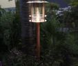 Solar Lichterkette Garten Elegant Led solar Wegleuchte "valencia" Kupfern Warmweiße Led H 65cm D 15cm Dämmerungssensor