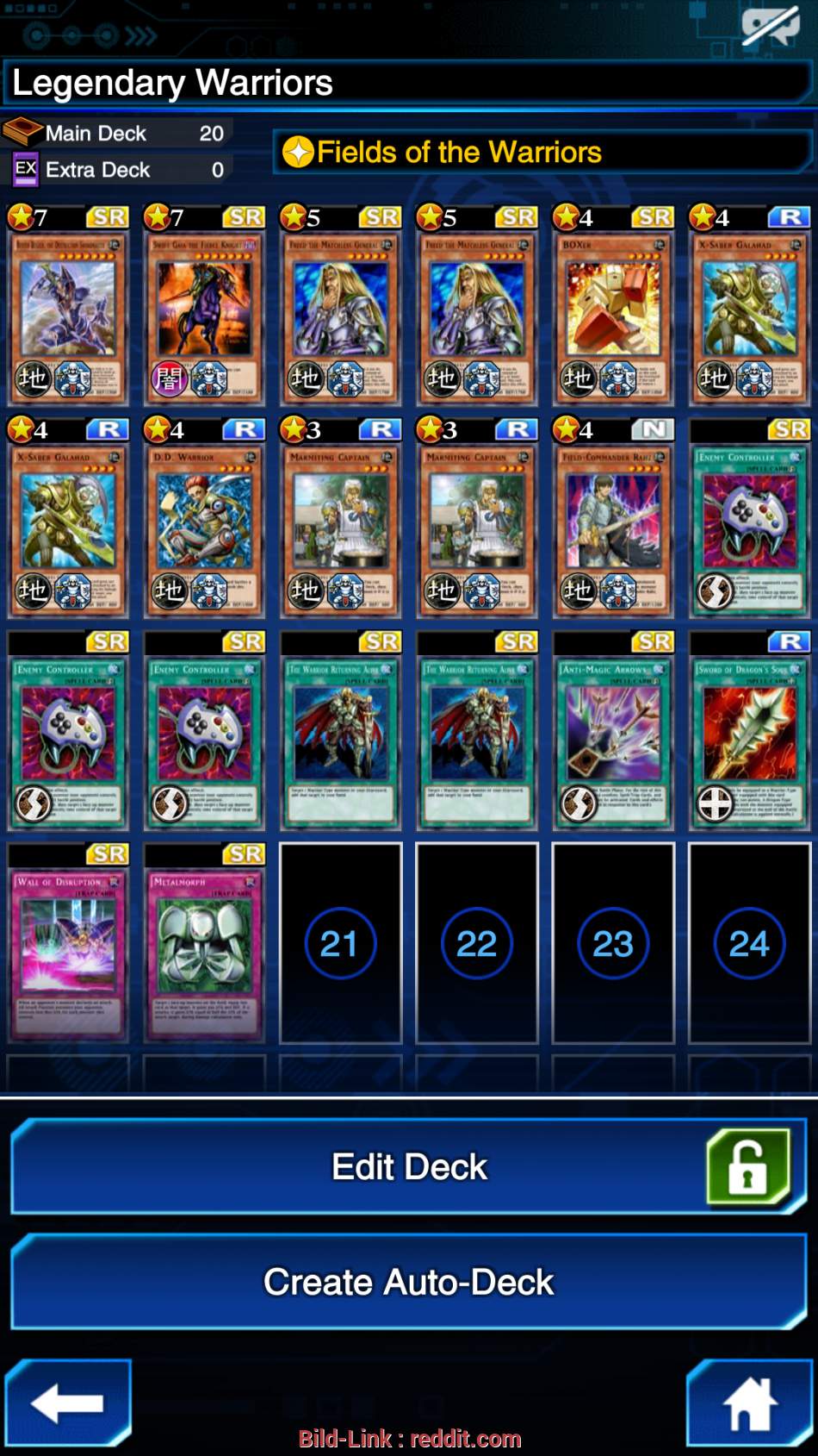 warrior deck deckdeck need some pointers my warrior deck after i a wall in plat 68