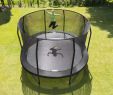 Trampolin Im Garten Elegant Jumpking Trampolin Mit Netz Und Leiter Jumppod Oval518 X 427 Cm Schwarz 2016
