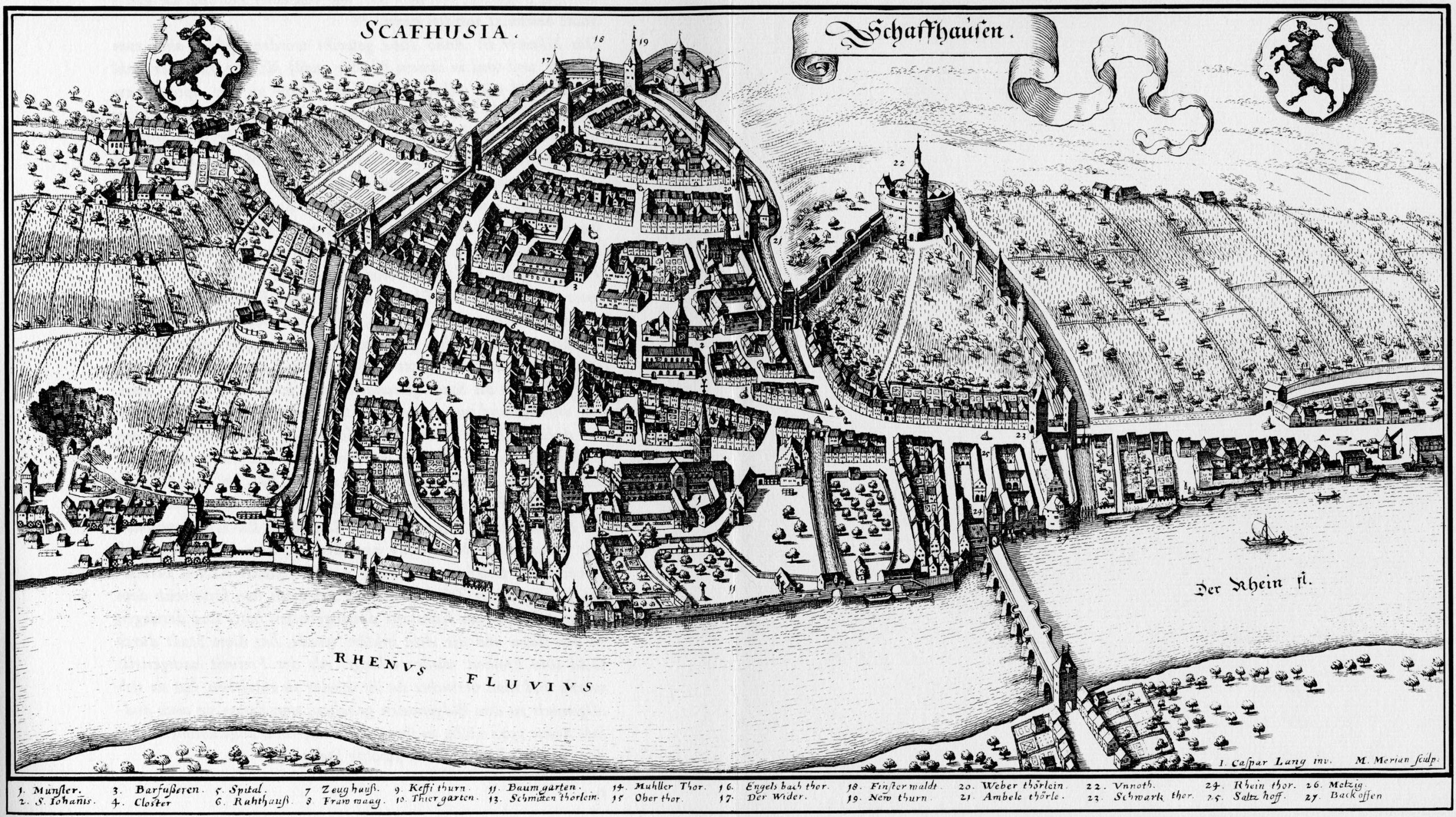 Merian Schaffhausen 1642
